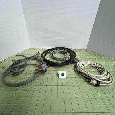 4 Set of Power Cables, Cords and Adapters