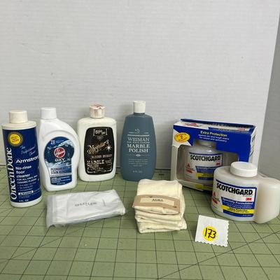 Variety of Household Cleaners