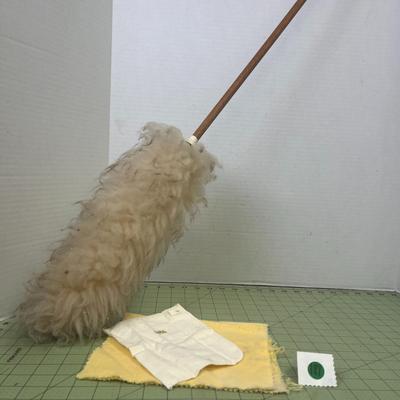 Lambswool Duster with Cloth