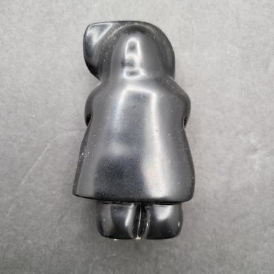 Native Pottery Grey Feather, Aadam and Southwest Carved Decor