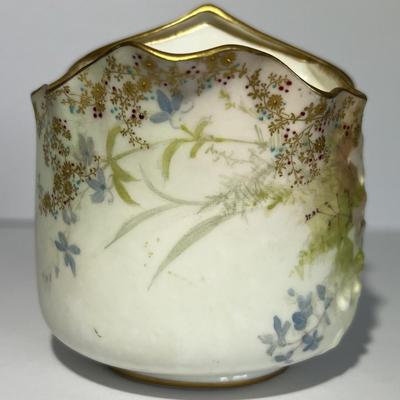 Antique Doulton Burslem England Sugar & Creamer Cup 3-1/4" in Good Preowned Condition.