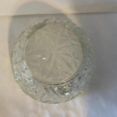 Vintage Crystal 5” Cut Glass Giftware Bowl