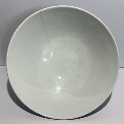2-Vintage Asian Blue & White Rice Bowls 5" Wide as 1 Bowl has a Stress Crack as Pictured.