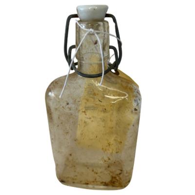 Vintage Bottle with Ceramic Swing Top Cap – Markings on Bottom