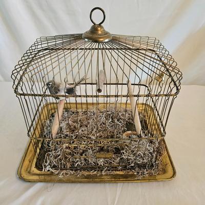 Hendryx Decorative Brass Bird Cage (DR-DW)