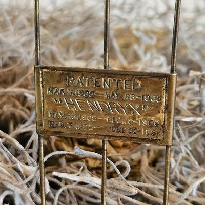 Hendryx Decorative Brass Bird Cage (DR-DW)