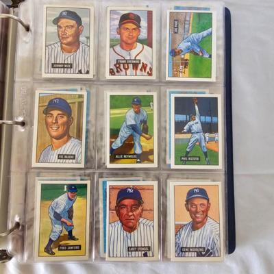 Assortment of Topps Reprint Sets- 1951, 1952 & More (BO-JS)