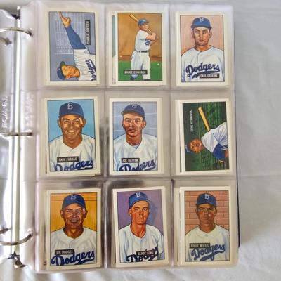 Assortment of Topps Reprint Sets- 1951, 1952 & More (BO-JS)