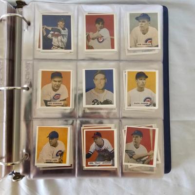 Assortment of Topps Reprint Sets- 1951, 1952 & More (BO-JS)