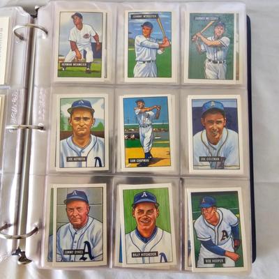 Assortment of Topps Reprint Sets- 1951, 1952 & More (BO-JS)