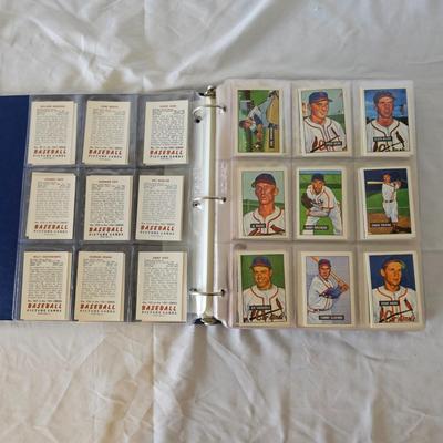 Assortment of Topps Reprint Sets- 1951, 1952 & More (BO-JS)