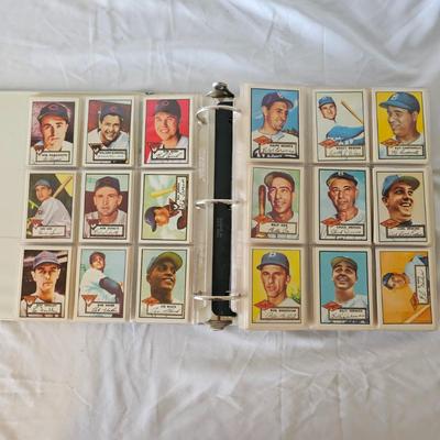 Assortment of Topps Reprint Sets- 1951, 1952 & More (BO-JS)
