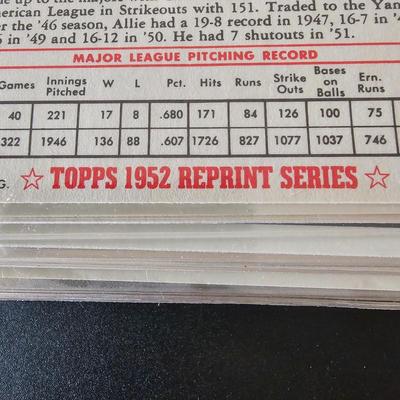 Assortment of Topps Reprint Sets- 1951, 1952 & More (BO-JS)
