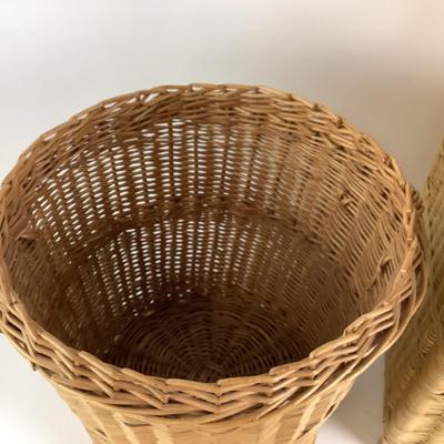 239 Three Wicker Baskets