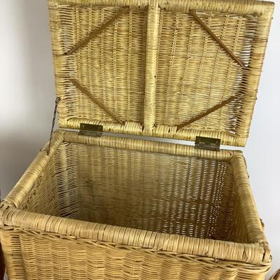 239 Three Wicker Baskets