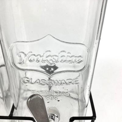 1239 Triple Glass Drink Dispenser by Yorkshire Glassware
