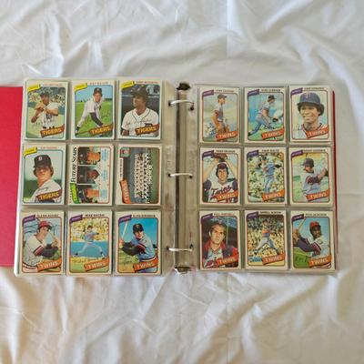 Topps 1979 & 1980 Baseball Card Sets in Binders (BO-JS)