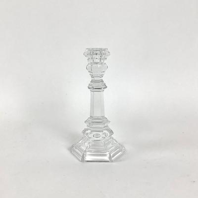 245 Pair of Tiffany & Co. Crystal "Plymouth" Candlesticks