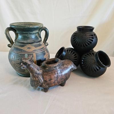 Primitive Llama Vase and More (DR-DW)