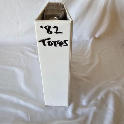 1981, 1982, 1983 Topps Baseball Cards in Binders (BO-JS)