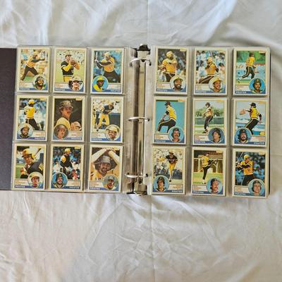 1981, 1982, 1983 Topps Baseball Cards in Binders (BO-JS)