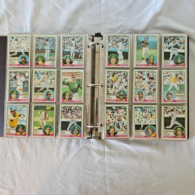 1981, 1982, 1983 Topps Baseball Cards in Binders (BO-JS)