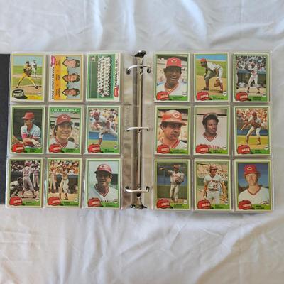 1981, 1982, 1983 Topps Baseball Cards in Binders (BO-JS)