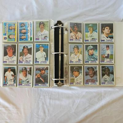 1981, 1982, 1983 Topps Baseball Cards in Binders (BO-JS)