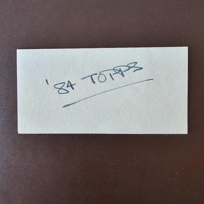 1984, 1985, 1986 Topps Baseball Cards in Binders (BO-JS)