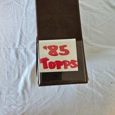 1984, 1985, 1986 Topps Baseball Cards in Binders (BO-JS)