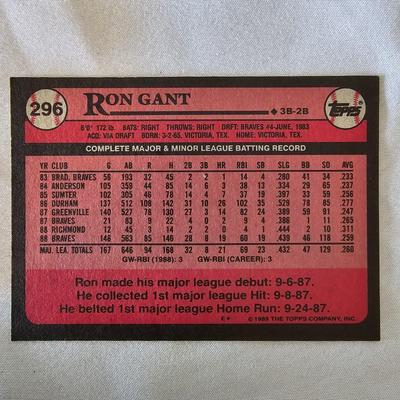 1987, 1988, 1989 Topps Baseball Cards in Binders (BO-JS)