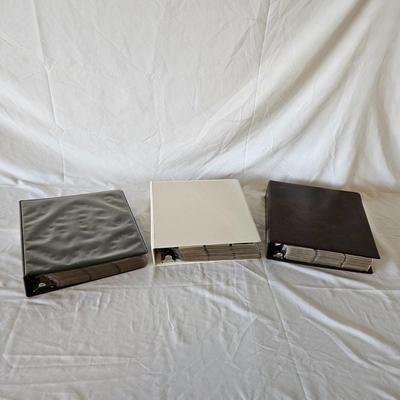 1987, 1988, 1989 Topps Baseball Cards in Binders (BO-JS)