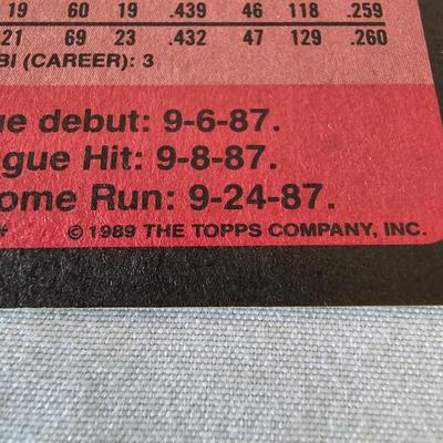 1987, 1988, 1989 Topps Baseball Cards in Binders (BO-JS)