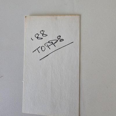 1987, 1988, 1989 Topps Baseball Cards in Binders (BO-JS)