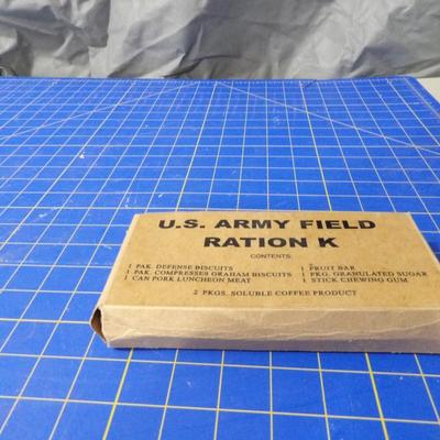 U.S. Army Feild K Ration Sealed in Box