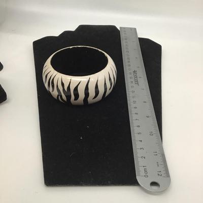 Zebra designed bracelet