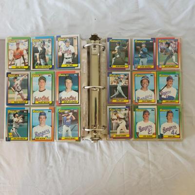 1990, 1991, 1992 Topps Baseball Cards in Binders ( BO-JS)