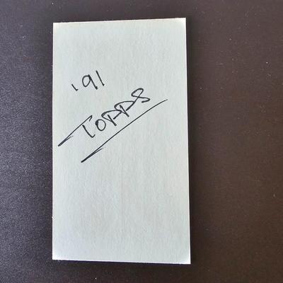 1990, 1991, 1992 Topps Baseball Cards in Binders ( BO-JS)