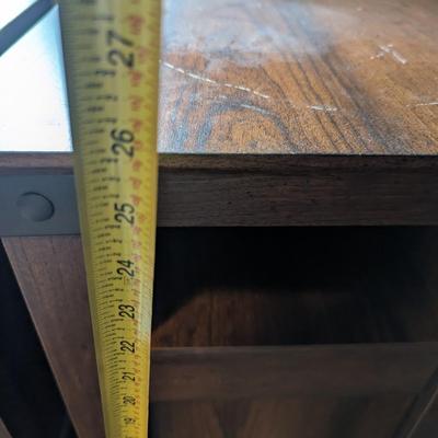 Pair Of Wooden End Tables