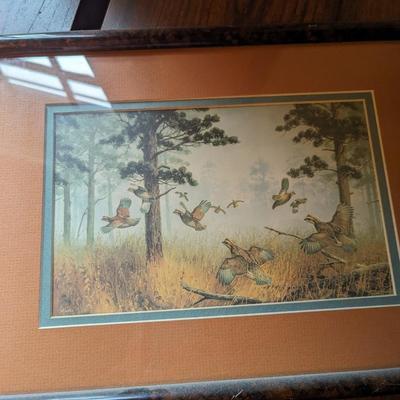 Pair Of Birds Flying Art Prints