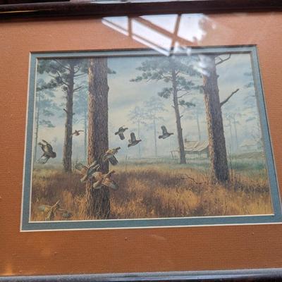 Pair Of Birds Flying Art Prints