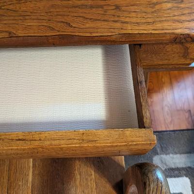 Solid Wood Desk & Chair