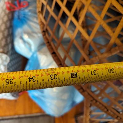 Oversized Egg Wicker Indoor/Outdoor Lounge Chair With Cushions