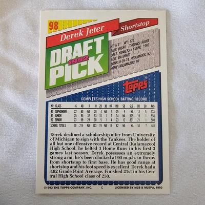 1993, 1994, 1995 Topps Baseball Cards in Binders (BO-JS)