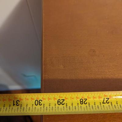 Solid Maple 5 Drawer Dresser With Wheels