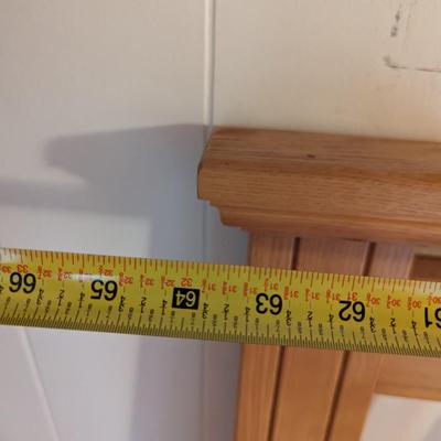 Solid Wood Headboard, Footboard, and Rails- Queen Size