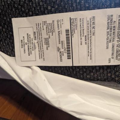 Queen Mattress Royal Heritage Emerald Double Sided Firm & Box Spring (Slept on twice)