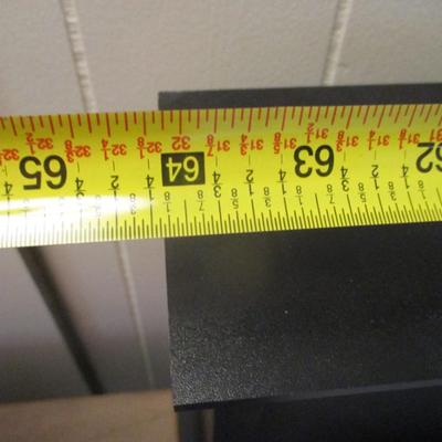 Queen Black Headboard With Railings Comes With Mattress & Box spring