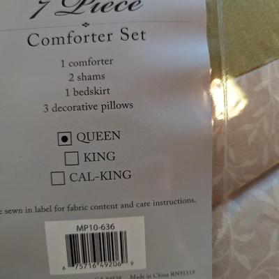Queen 7 Piece Comforter Set