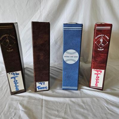 1996 to 1999 Topps Baseball Cards in Binders (BO-JS)